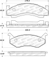 ST Street Brake Pads