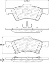 ST Street Brake Pads