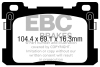 EBC Redstuff Brake Pad Sets
