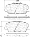 ST Street Brake Pads