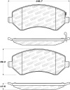 ST Street Brake Pads