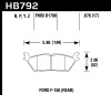HAWK HPS 5.0 Brake Pad Sets