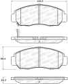 ST Street Brake Pads