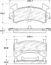 ST Street Brake Pads