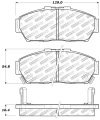 1f97e7bc9a0be3478808d60d3949ac34 ST Street Brake Pads