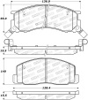 ST Street Brake Pads