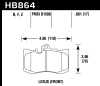 HAWK HPS Brake Pad Sets