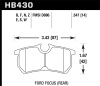 HAWK HPS 5.0 Brake Pad Sets