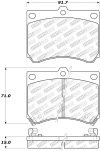 ST Street Brake Pads