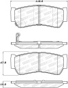 ST Street Brake Pads