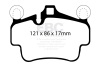 EBC Bluestuff Brake Pad Sets