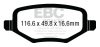 EBC Ultimax2 Brake Pad Sets