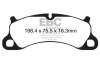 EBC Redstuff Brake Pad Sets