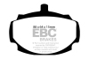 EBC Redstuff Brake Pad Sets