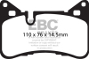 EBC Redstuff Brake Pad Sets