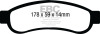 EBC Extra Duty Brake Pad Sets