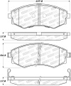 ST Street Brake Pads