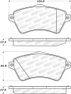 ST Street Brake Pads