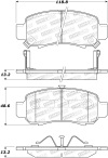 ST Street Brake Pads