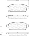 ST Street Brake Pads