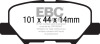 EBC Greenstuff Brake Pad Sets