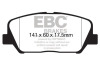 49dd43dd2ac9aa438ff6a6db010261d0 EBC Greenstuff Brake Pad Sets
