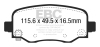 EBC Yellowstuff Brake Pad Sets