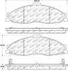 4c3f705075260b11afc41047f87f3eed ST Street Brake Pads