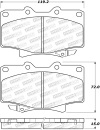 ST Street Brake Pads