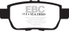 EBC Yellowstuff Brake Pad Sets