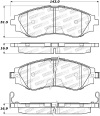 ST Street Brake Pads