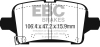 EBC Yellowstuff Brake Pad Sets