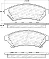 6334c7cc7eefa931968142246ca21f28 ST Street Brake Pads