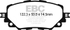 EBC Yellowstuff Brake Pad Sets