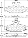 647d78778f5ed882b72a09adbcbd1300 ST Street Brake Pads
