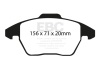 EBC Bluestuff Brake Pad Sets