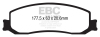 EBC Extra Duty Brake Pad Sets