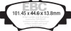 EBC Redstuff Brake Pad Sets