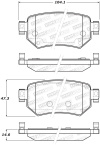 ST Street Brake Pads