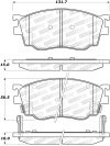 ST Street Brake Pads
