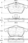 7b7ef2126dfdf525aad9a0d4dc7b6797 ST Street Brake Pads
