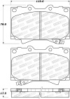 ST Sport Brake Pads