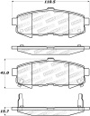 ST Street Brake Pads