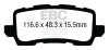EBC Yellowstuff Brake Pad Sets