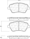 ST Sport Brake Pads