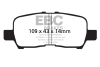 EBC Redstuff Brake Pad Sets