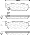 ST Street Brake Pads