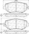 ST Street Brake Pads