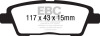 EBC Ultimax2 Brake Pad Sets