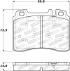 ST Street Brake Pads